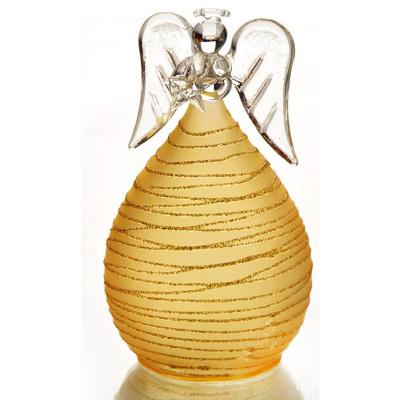 China Europe Angel Shape Prayer Glass Ornament Opens European Indoor Ornaments Show for sale