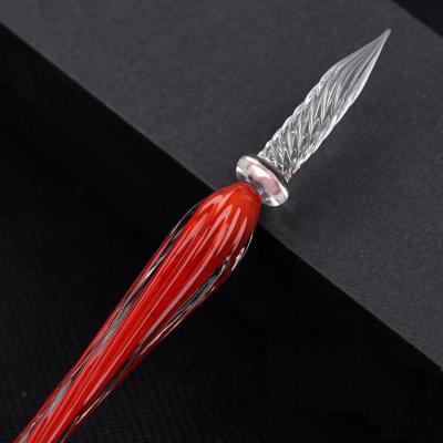 China Immersion Glass Pen Crystal Glass Gift Pen from China for sale