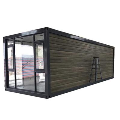 China Modern Plastic Steel Window 40ft Luxury Aluminum Window Container House Expandable House Homes for sale