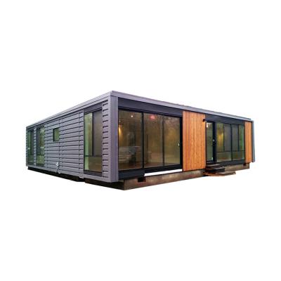 China Modern Lightweight Steel Frame Prefab House Luxury Container House For Office Hotel for sale