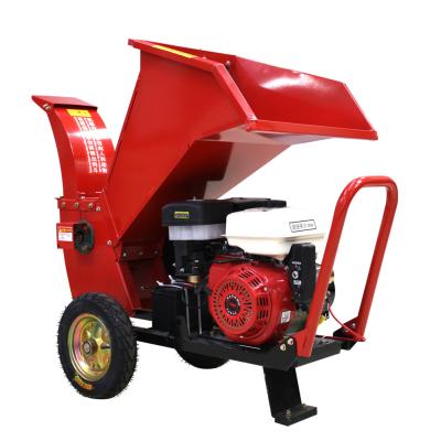 China 900KG/ H PTO Driven Chipper Shredder Log Wood Garden Waste Shredder 7.4kw for sale