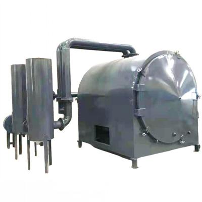 China Horizontal Carbonization Charcoal Making Furnace Palm Kernel 250kg/ Batch OEM for sale