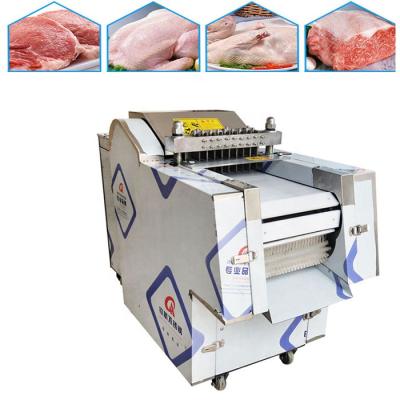 China 380V 4ft Dicing Frozen Meat Cutting Machine 240kg for sale