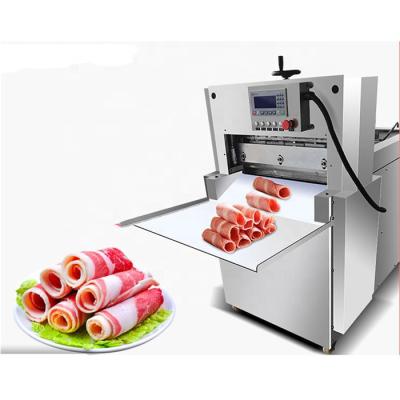 China Minus 18C Industrial Full Automatic Meat Slicer Beef Machine 0.1 *5mm 0.6t/ H for sale