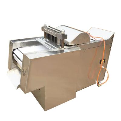 China 0.7t/ H Meat Processing Machine Chicken Mutton Leg Cutting Machine 2.2kw 2×5cm for sale