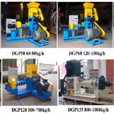Китай Машина 55kw 700kg/h лепешки питания рыб малого масштаба плавая с 2 рукавами продается