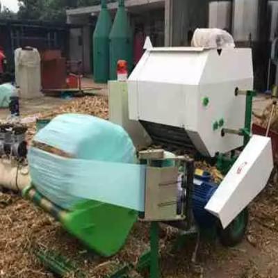 Китай 10.5ft 2 привод двигателя Baler 15hp травы машины упаковки Silage фильма слоя мини продается