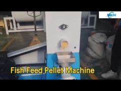 Floating Fish Feed Pellet Machine 380V High Temperature Auto Controlling