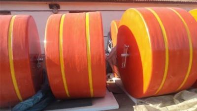 China EVA Foam Filled Buoys Cylindrical Buoy With PU Skin for sale