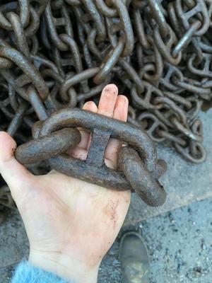 China Marine Hardware 316 Roestvrij staal Classificatie Vereniging LR Grade Ship Anchor Chain Te koop