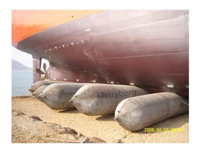 China CCS/BV Certificate Barge Ship Launching Marine Airbag Marine Landing Airbag for sale