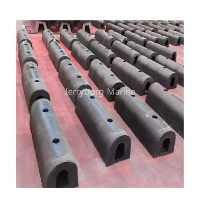 China Reliable D-Type Rubber Fenders for Maritime Operations for sale