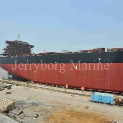 China 1.2m*12m Schip die Opblaasbare Marine Rubber Airbags lanceren Te koop