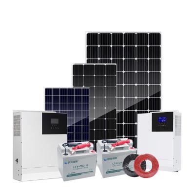 China Full set 10000w home hybrid off grid solar power system 10kw 12kw 15kw 20kw 10 kw solar power systems for home for sale