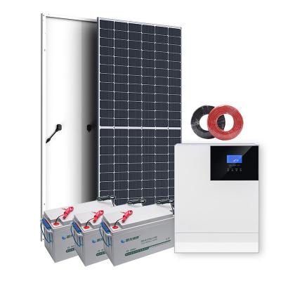 China China 5kw 10kw 15kw Whole House Growatt Outlet Panel Off-Grid Solar Power System Efficiency Off Grid Solar System for sale