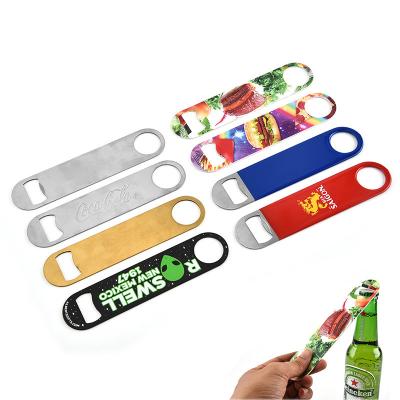 China Viable Custom Made Zinc Alloy Metal Metal Blade Bar Hotel Beer Bottle Empty Opener Viable Stainless Steel for sale