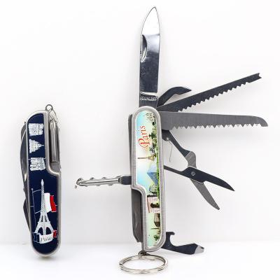 China Foldable 11 in 1 Key Chain Multi Tool Stainless Steel Multitool Cheap Wholesale German Folding Pocke Knife for sale