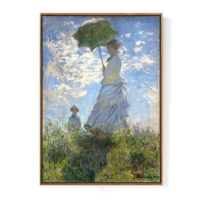 China High Quality Classic Monet Famous Portrait Canvas Oil Painting For Home Decoration for sale