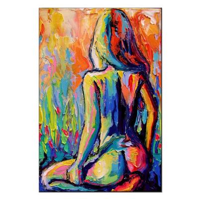 China Fast Shipping Nude Abstract Paintings Waterproof+ECO-Friendly Wall Art Home Decor Canvas Decoration for sale