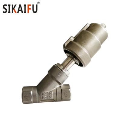 China General angle seat valve for sale