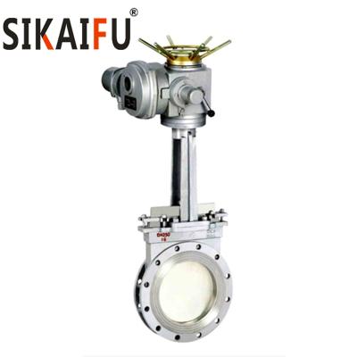 China OEM Performance Reliable High Demand Vacuum Knife General Manufacturing Electric Gate Valve for sale