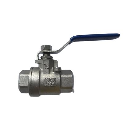 China Stainless Steel 1/2 Inch 2PC Ball Valve Stainless Steel 304 Made In China With Stock Hardware for sale