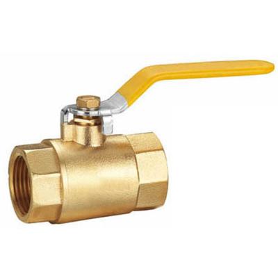 China 2 Way General Female Brass Ball Valve 2PC 1/2 Size for sale