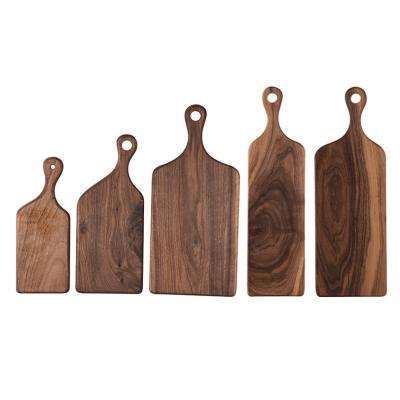 China High Quality Wooden Auxiliary Cutting Board Black Walnut Handle Board Viable for sale