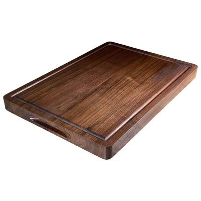 China Large Solid Wooden Cutting Board Sustainable Wooden Cutting Board Black Walnut for sale