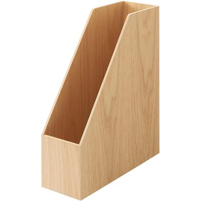 China Organize Custom Wholesale Wooden Folders File Storage Box Folder Rack for sale