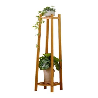 China Modern Customized Simple High Wind Wholesale Wooden Garden Flower Stand for sale