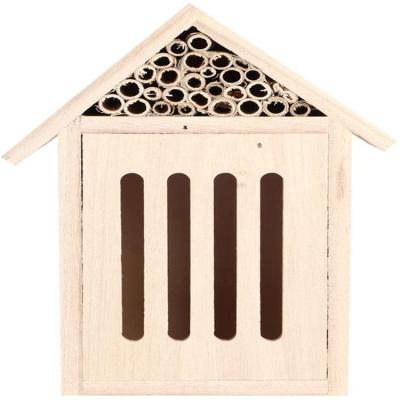 China Breathable Custom Vintage Insect House Outdoor Small Hanging Bee House for sale