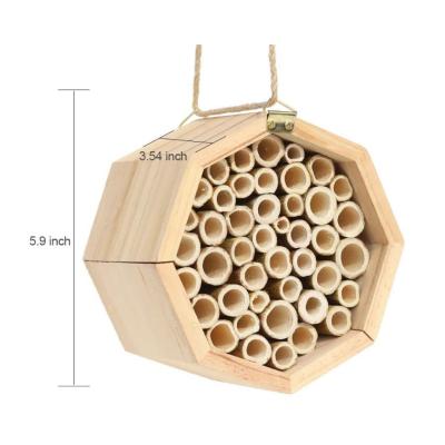 China New Breathable Wooden Color Handmade Small Insects And Honeycomb House for sale