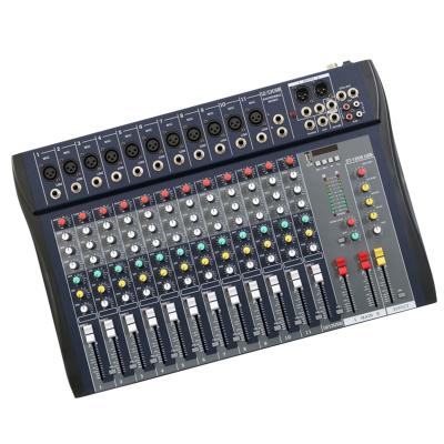 China Professional Digital Mixing Console Mini Digital Powered Dj Audio Mixer Sound To Condenser Microphone CT DJ Wireless Podcast Controller/Console Audio Mixer for sale