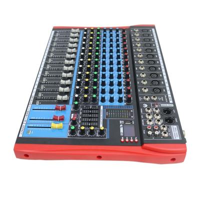 China Live Studio Mixers 12 Channel DJ Controller/Console Audio Mixer for sale