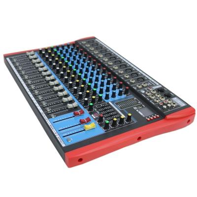 China High Quality Professional 12 Channel Mixer ES DJ Console Audio Controller / Console Audio Mixer for sale