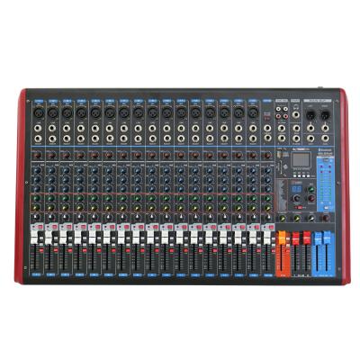 China Best 16 Channel Professional DJ Audio Mixer Factory Selling Console BLM DJ Digital Mixing Controller 2022 / Console Audio Mixer for sale