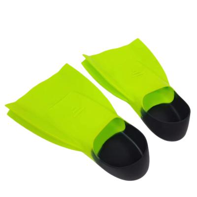 China Durable Eco-friendly Comfortable RTS 2023 Factory New Product Swimming Training Shoes Fin Snorkeling Free Diving Flippers Silicone Freestyle Swimming Fins XS for sale