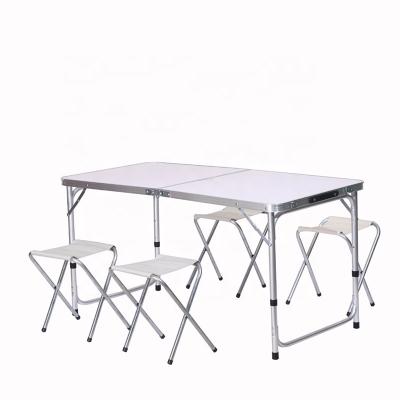 China Easy carrying customizable and affordable foldable table high qualitying table with 4 stools for sale