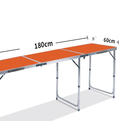 China Modern Multifunctional Large Area Durable Simple Camping Folding Table Sidewall for sale