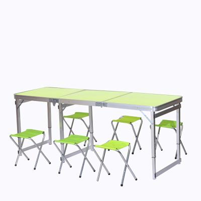 China Simple shot modern hot sale outdoor table aluminum foldable table and chair set for sale