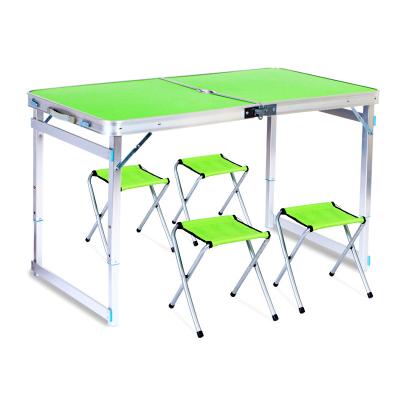 China 2021 Modern Portable Folding Picnic Table Furniture Portable Table Chairs Outdoor Folding Tables for sale