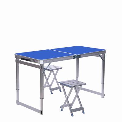 China Modern Cheap Folding Table Aluminum Alloy Folding Tables And Chairs Kids Portable Picnic Table for sale