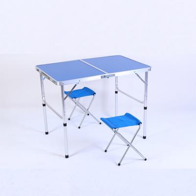 China Modern Cheap Outdoor Picnic Folding Table With Metal Camping Folding Folding Table for sale