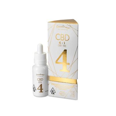 China Logistics Packaging Custom Printed Full Spectrum CBD Hemp Oil Packaging Paper Box for sale