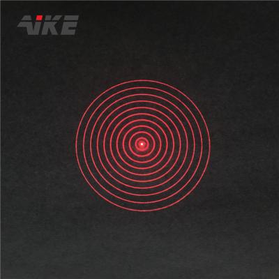 China AIKE High Quality 10-Ring Scanning And Positioning Surrounds DOE 50mw 635nm Laser Diode Module for sale