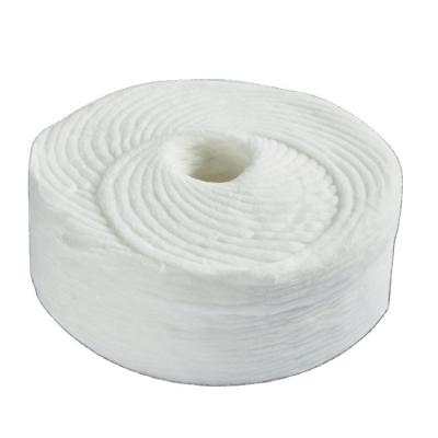 China White Cotton Sliver Raw Material Natural Absorbent Cotton Sliver For Cotton Swab for sale