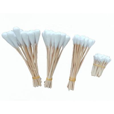 China Cleaning Cotton Swab Supplier 6 Inch Large Cotton Swabs en venta