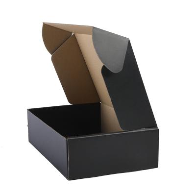 China Recyclable Wholesale Cheap Custom Printed Die Cut Corrugated Shoe Boxes for sale