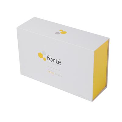 China Recyclable Customize High Quality Cardboard Flip Top Packing Boxes With Magnetic for sale